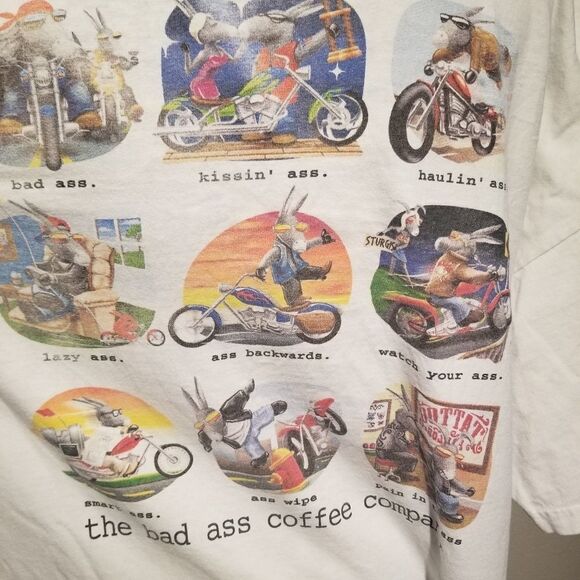 THE DUCK COMPANY ASS HUMOR TSHIRT 2XL (B8) - Picture 5 of 13